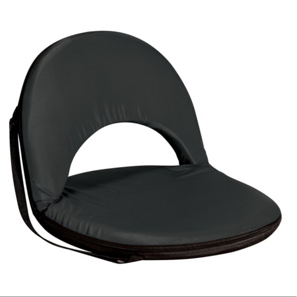 Picnic Time | NCAA Oniva LSU Tigers Black Portable Reclining Stadium Seat - Picture 1 of 4